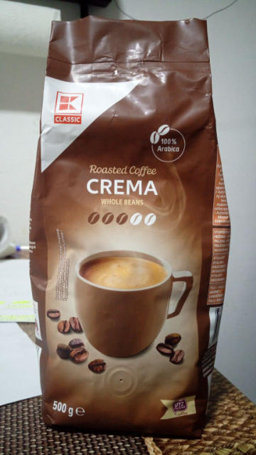4/5 intensity, 4/5 aroma, 3/5 roasted.
Perfect Crema