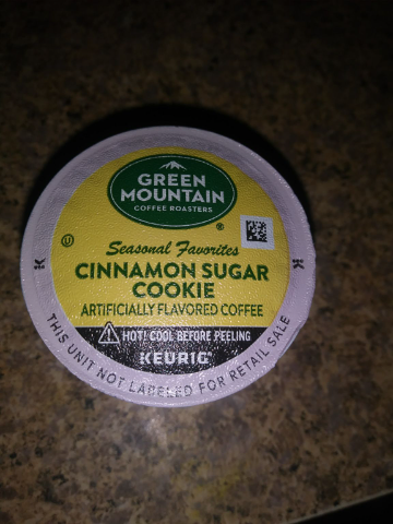 A sweet holiday treat with the flavor of Warm cinnamon sugar cookies! Light roast 