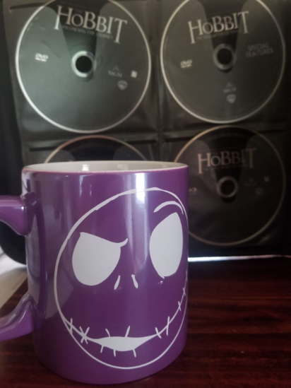 Yesterday it was The Hobbit series and today it will be Lord of the Rings. A lot of house work still to do. 