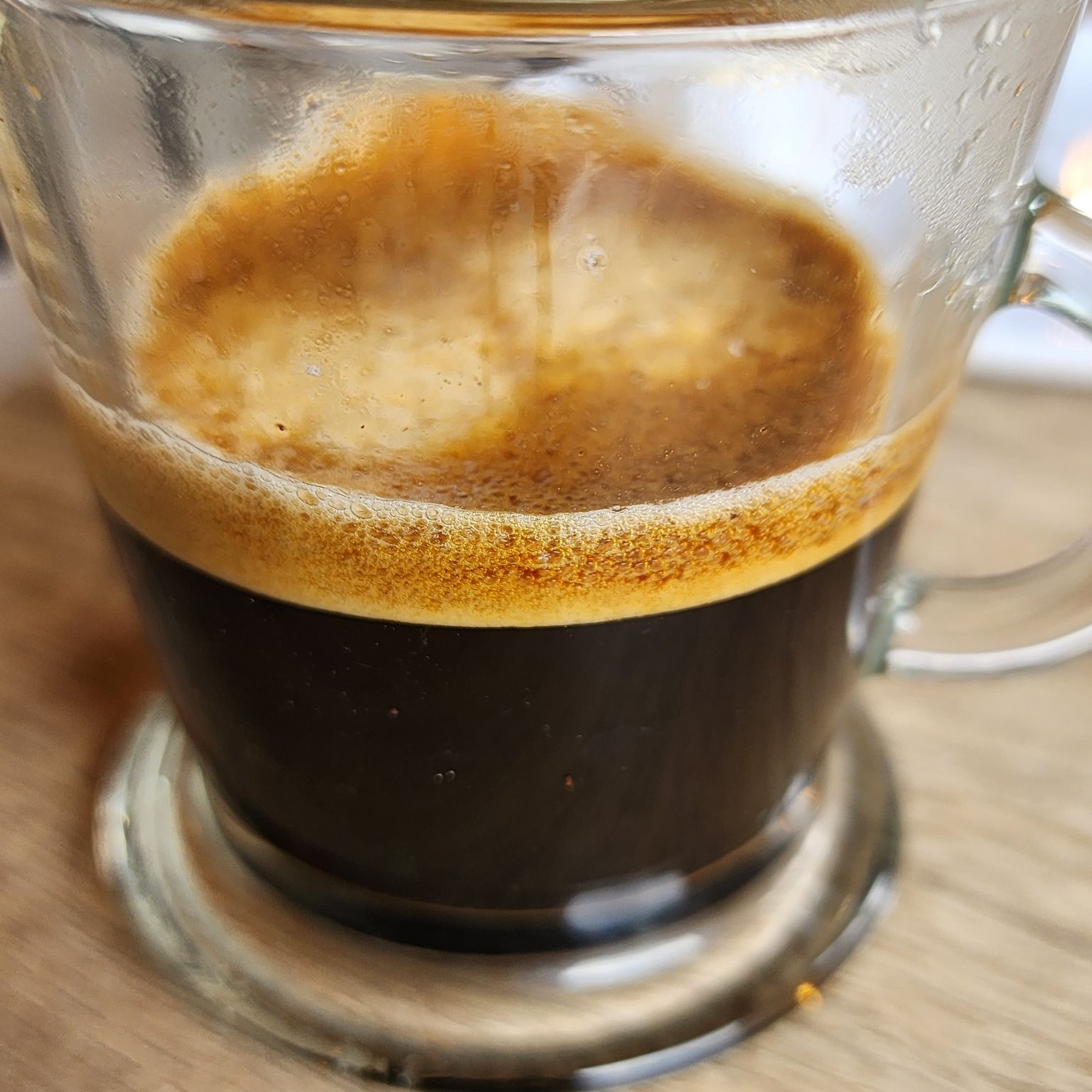 Mi café expreso de hoy.