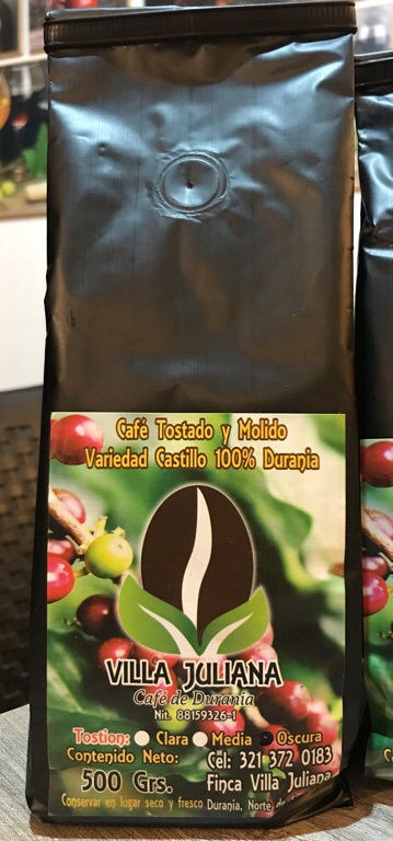 Café VILLA JULIANA variedad castillo producido en el municipio de DURANIA NORTE DE SANTANDER - COLOMBIA. Café PREMIUM - suave y agradable al paladar de quien lo prueba ☕️☕️