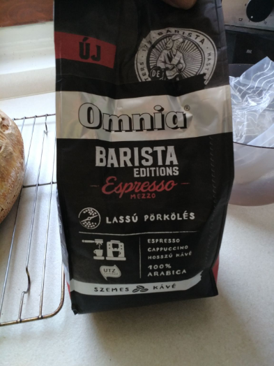 It is a greate coffee from Hungary. This coffee is good for expresso. It is a low brewed coffee and It is a medium strong, not too Strong taste