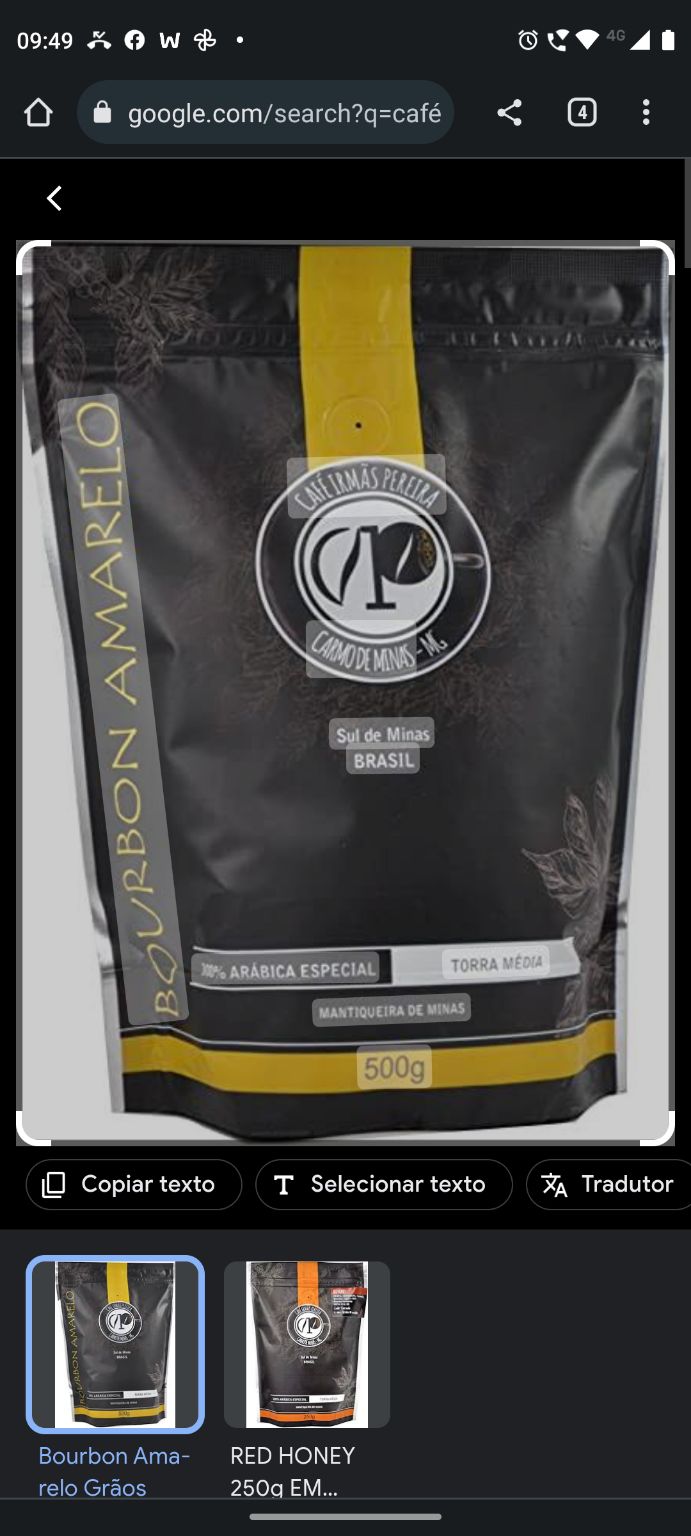 Notas de mel, caramelo, chocolate