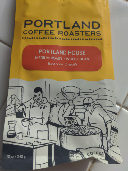 A good, clean cup of coffee. 