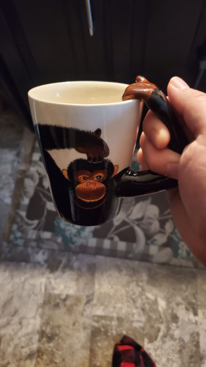 Love this monkey mug!