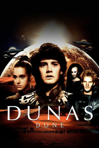 Dune es una película de ciencia ficción estadounidense de 1984 dirigida por David Lynch y basada en la novela homónima de Frank Herbert. Estuvo protagonizada por Kyle MacLachlan, Silvana Mangano, Brad Dourif y José Ferrer, entre otros, y la producción corrió a cargo de Dino y Raffaella De Laurentiis.
La vez que la veo me tomó mas de un café...