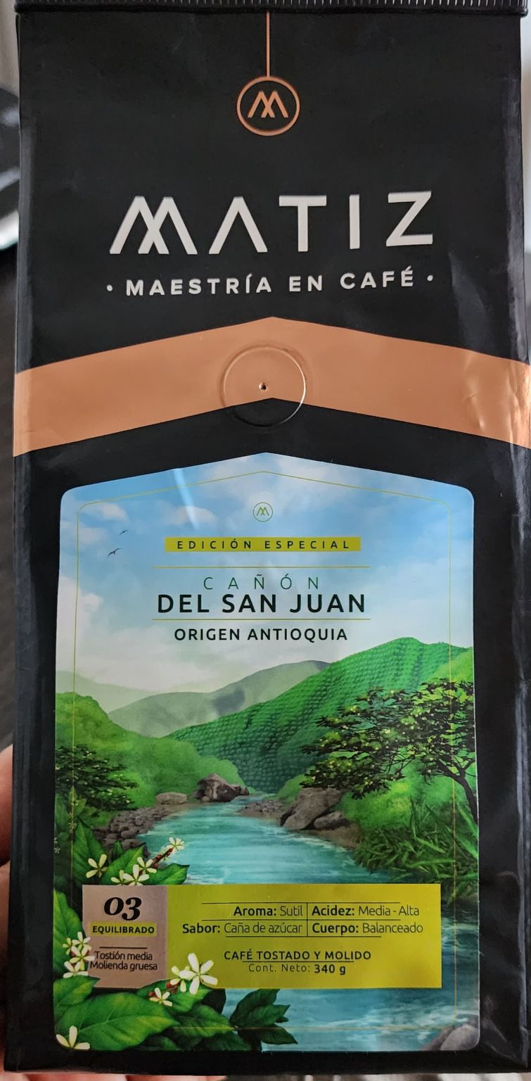 Es un café de pocos aromas, aunque su sabor es agradable.