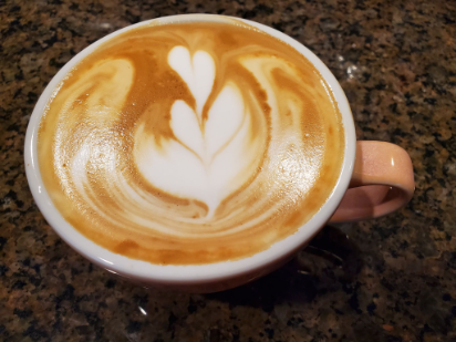 Winged tulip! Still rushing the tilt of the cup on the first pour.