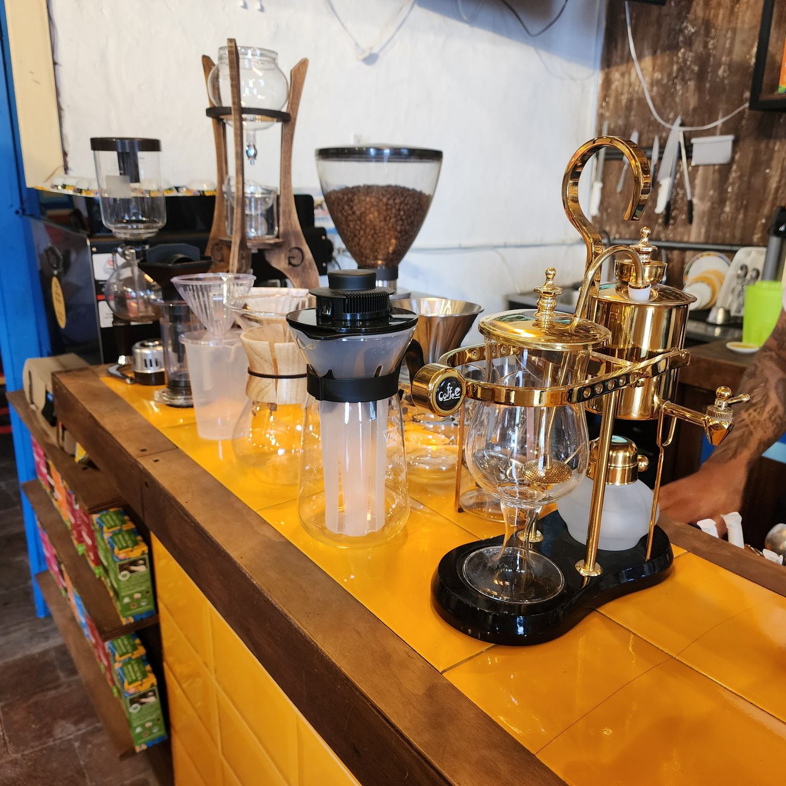 Aún sigo pensando en que método pediría que ne preparen mi café de origen.