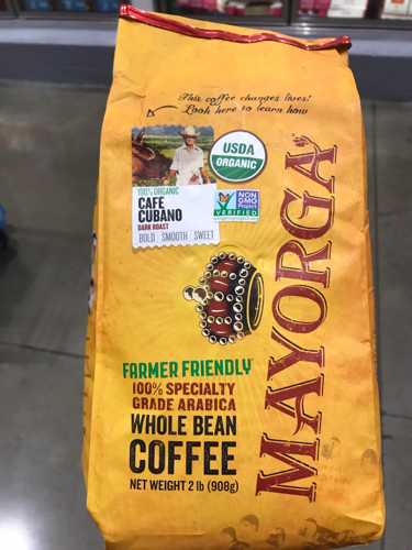 Dark Roast, very bold, but with a smooth finish.