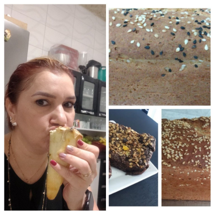 Olha.... Até pizza de cone vai bem com café!!! 😅😅
Mas.... Como somos Nutricionistas temos que manter a ordem e os bons costumes.... Seguem umas fotinhas de bolos e pães integrais que são excelentes acompanhantes!!! 🤎☕🤎☕🤎☕