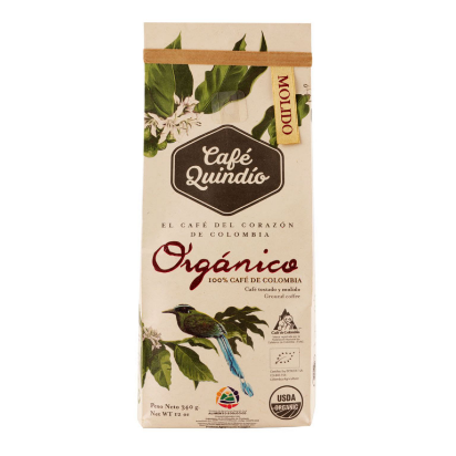 Delicious organic coffee from Cafe Quindio