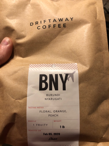 Lovely fruity cup of coffee. In a cappuccino the peach and orange notes really come through with a whole lot of natural sweetness. As espresso, very acidic in a surprisingly pleasant and fruity way. 