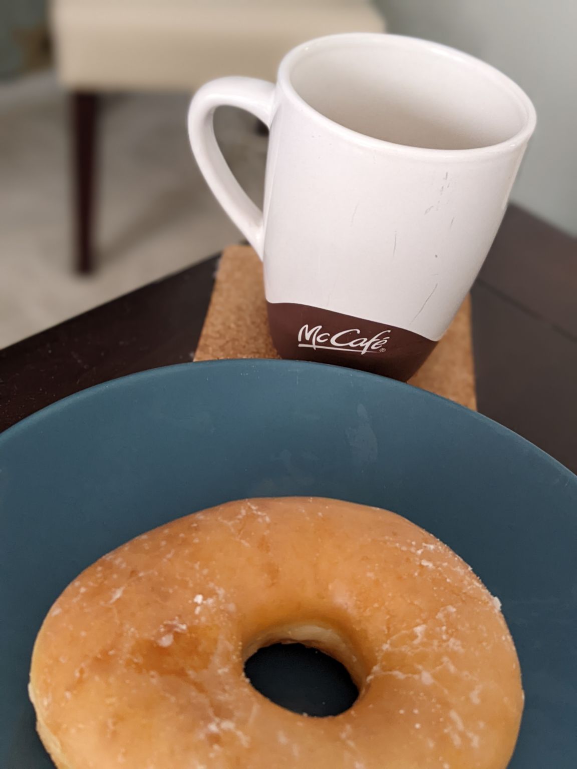 Donuts always go well with a double