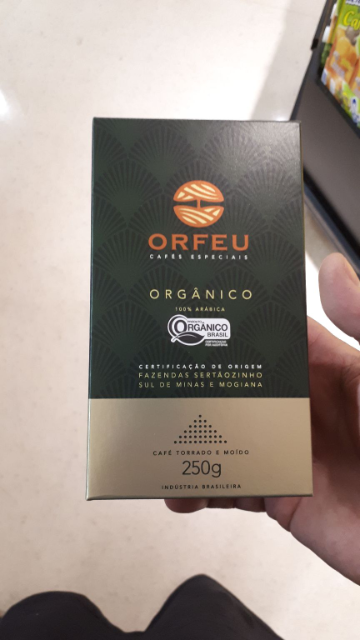 Acidez leve, a versão já moído, foi bem no preparo com o V60.