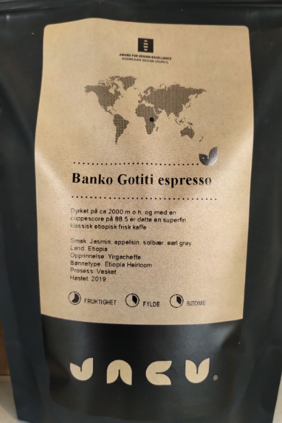 Really good, superfine, cupscore 88,5. Harvest 2019