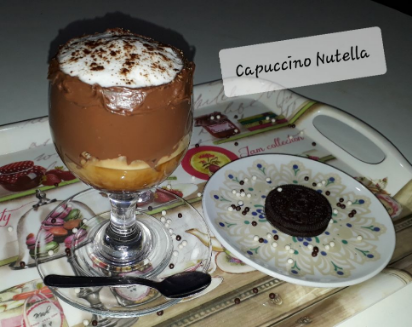 Na sessão do café de hoje saiu o Capuccino Nutella!!! Servidos!?