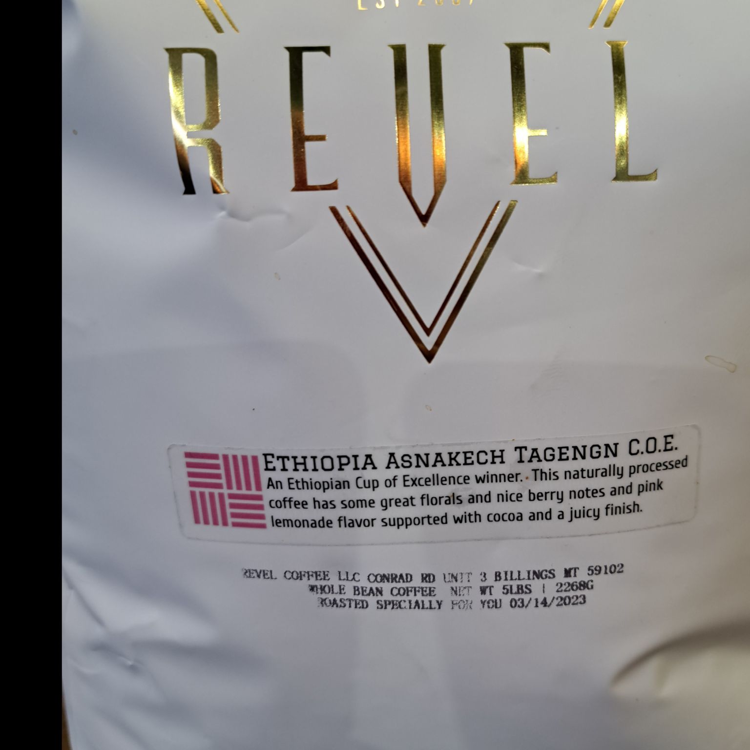 Pulled two shots: Turbo and a more