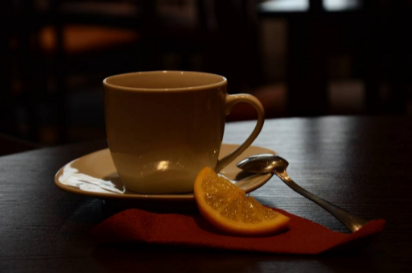 Hoy fue un café con limon, muy bueno para la salud.