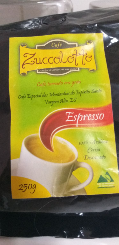 Café intenso de altíssima qualidade
