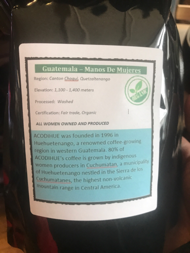 Flat White at the Electric Brew in Goshen Indiana.  