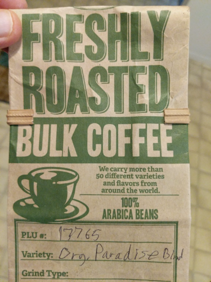 From the bulk bin at Sprouts. Lightly sweet with caramel notes.