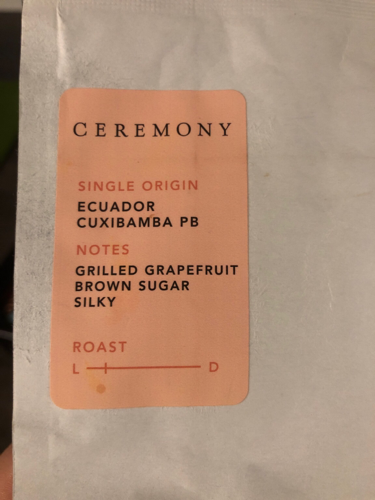 In a latte, the grapefuitty sour notes come through, and I don’t really like grapefruit nor does sour do well with milk. As espresso, its got a really good sweet brown sugar taste which I did like. 
