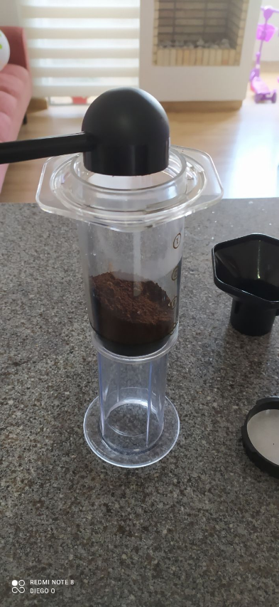 Hoy me tomaré un delicioso café en Aeropress.
