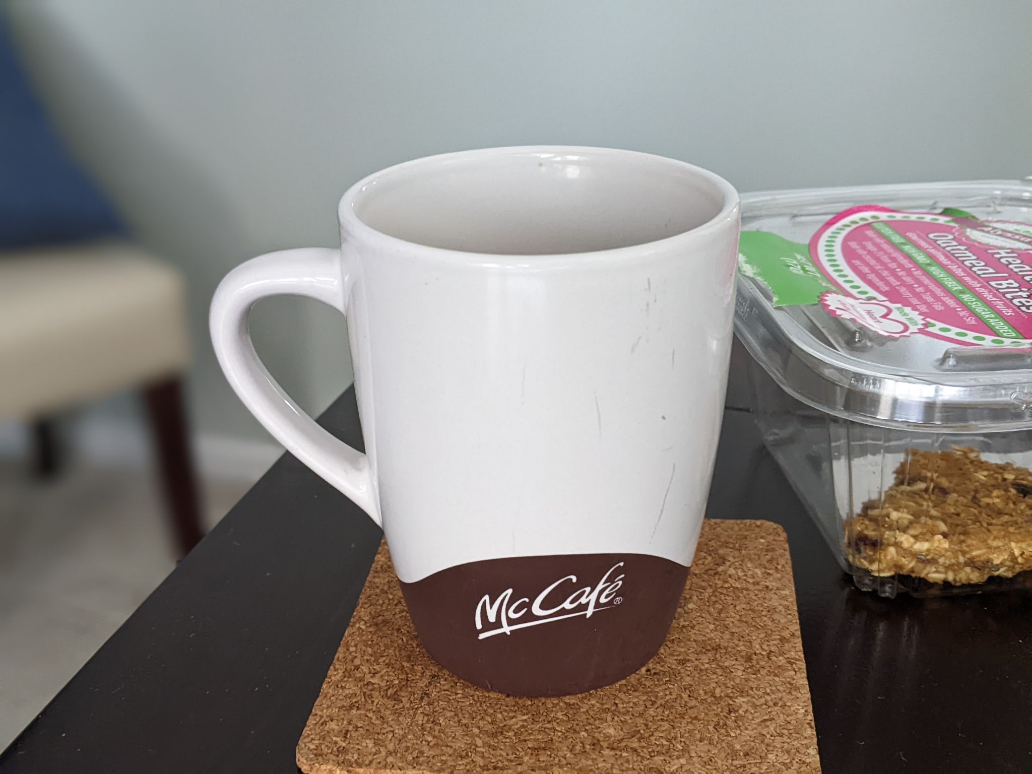 I got this McDonald's mug in Germany years ago.  It's perfect for drinking a double.