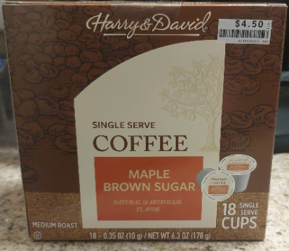 I'm a big fan of the maple flavor with coffee, as is. 
Obviously still comparable to similar flavors among all the brands. 
For me, Vermont Maple Bourbon by Eight O'clock Coffee still takes the lead among the inexpensive mainstream store options. 
But this is still good, providing the expected and desired flavor.