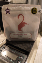 A nice, full bodied, 90+ coffee experience, without the prohibiting price like the other famous ones.
