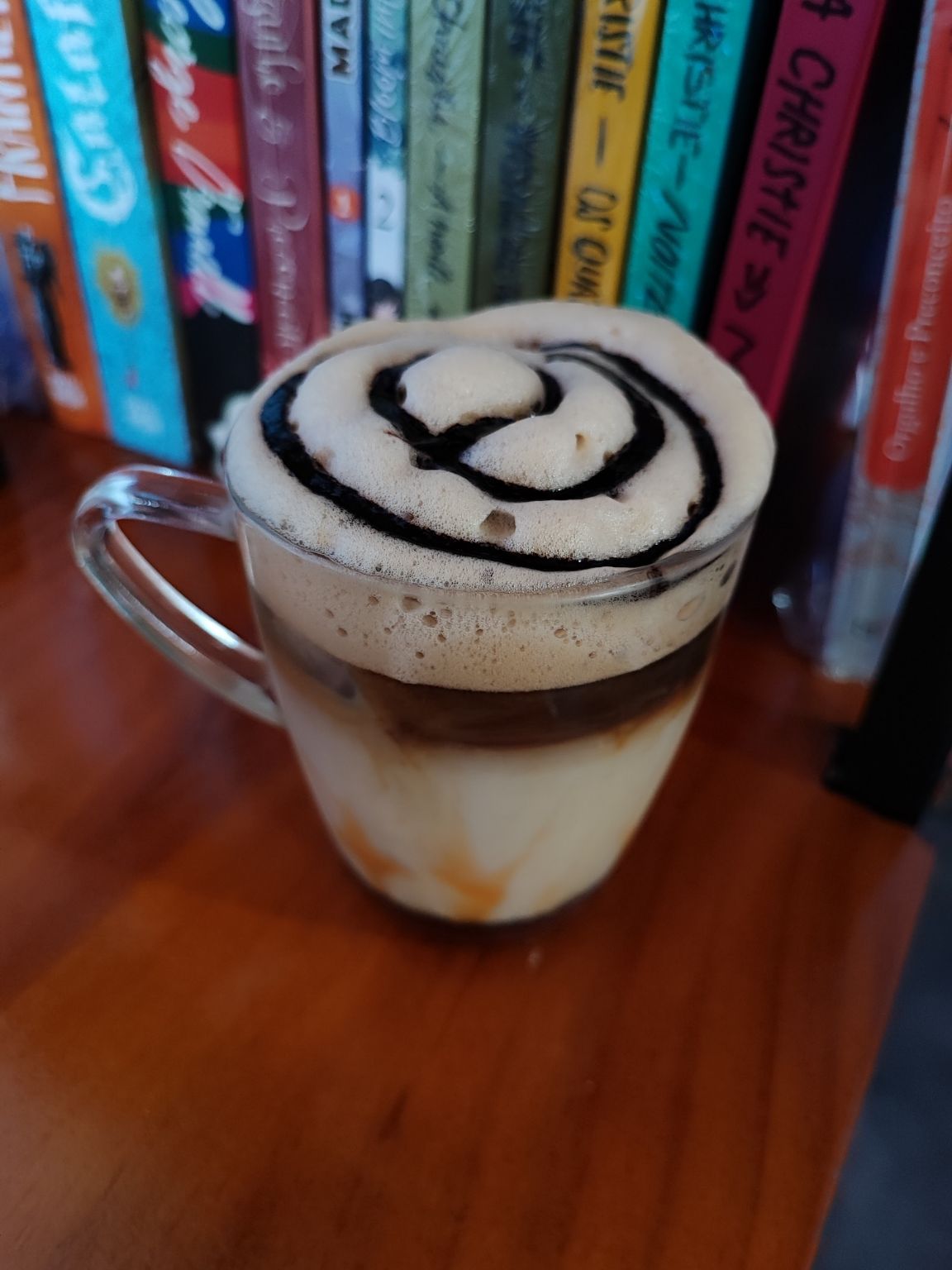Estou iniciando nesse mundo do café ☕ devia ter adicionado mais café, mas ficou muito bom para a primeira vez.
