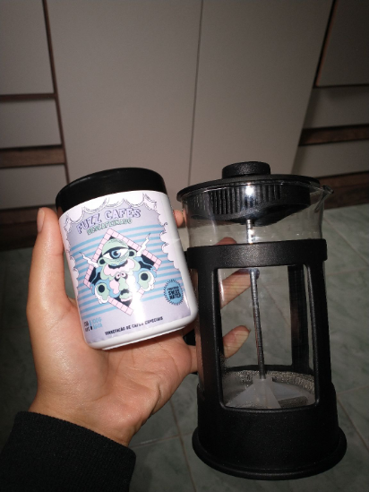 Hoje é dia dessa dupla que eu tô amando muito ! 
Super recomendo os cafés da Fuzz!