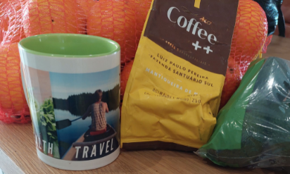 My favorite business coffee mug ( healthtraveljunkie[dot]com )