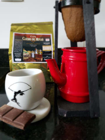 Suave achocolatado da tarde.