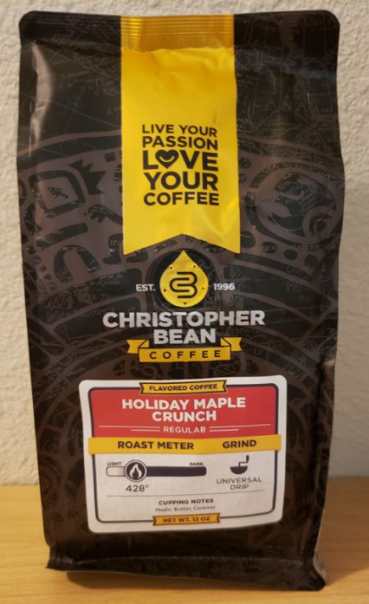 I was running low on stash and snagged a bag of this for $6 bucks on Amazon. Pretty good!
I knew I couldn't go wrong with a flavor profile of maple, butter and caramel! 😋☕