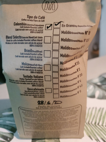 Cafe Martinez en Grano Colombia