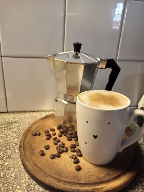 Estrenado mí cafetera moka