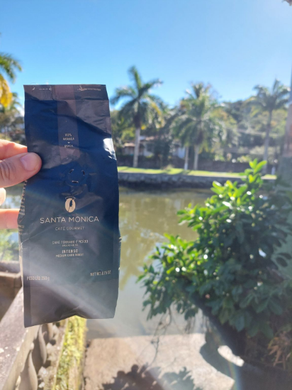 Unforgettable setting for decent coffee @ Paraty