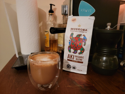 Great bold coffee to end the day. 