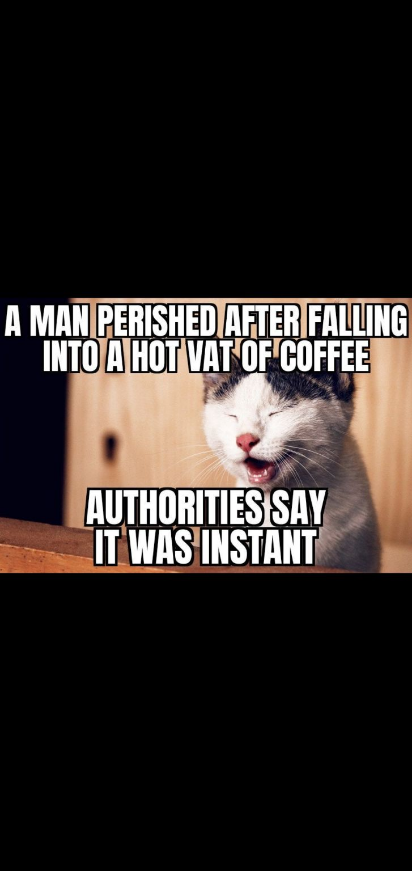 Sharing some laughs while enjoying a cup of coffee 