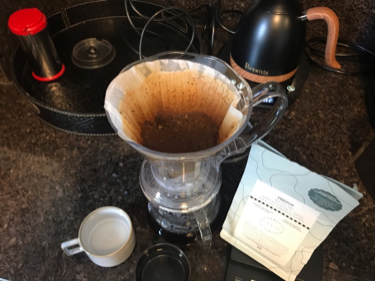This recipe worked perfectly. The ratio and timing is very well adjusted. You can copy it to your drafts by pressing the pencil icon. The flavor is also perfect. I had tried other recipes with this coffee, but this one is really the best ever. The tomato flavor present in this coffee is really something!
