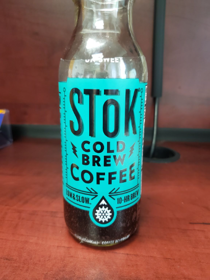 Not bad. Now I know that cold brew doesn't necessarily have an odd taste to it. Pretty smooth, too. 