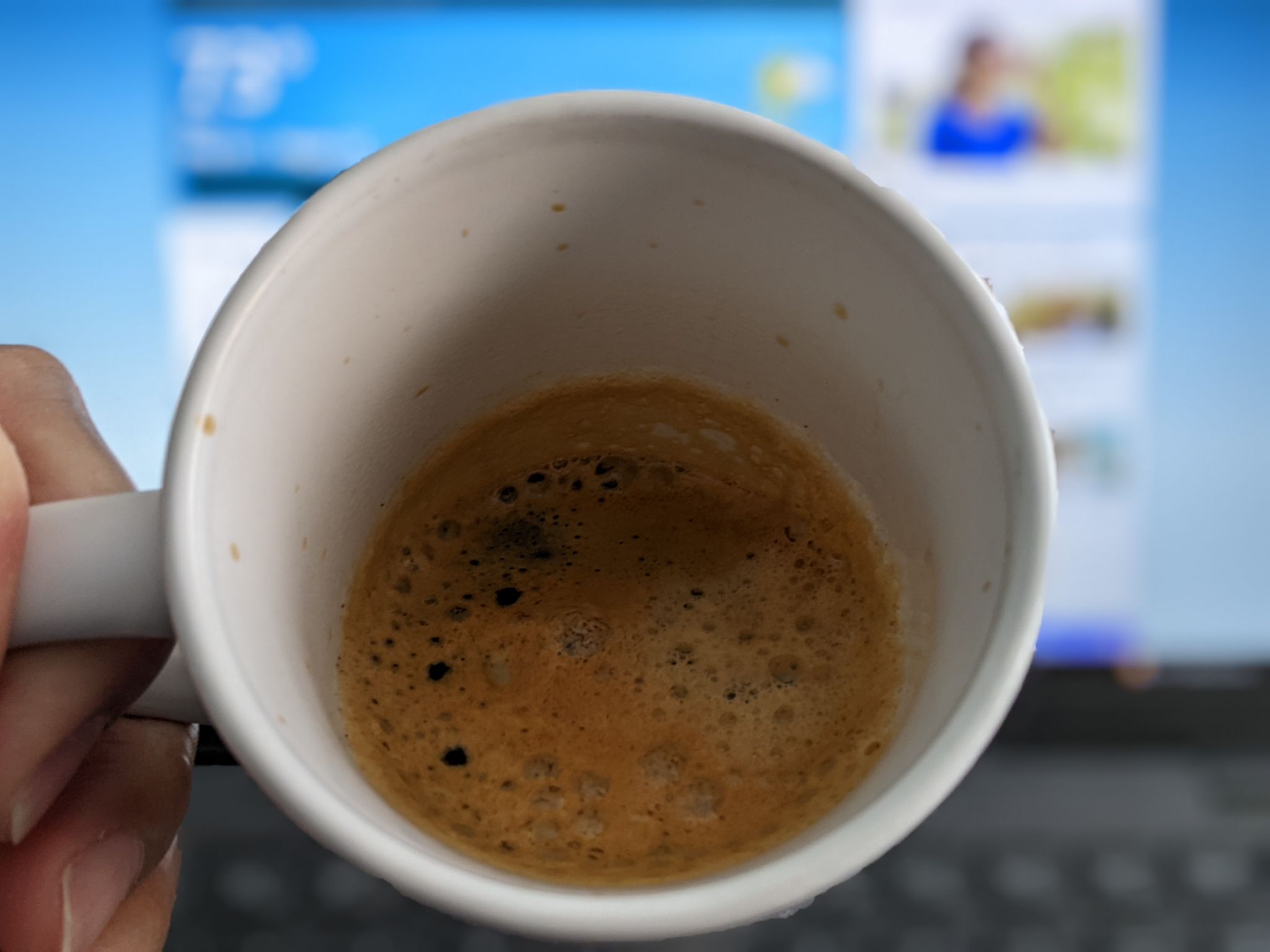 The best time for coffee is right before a long meeting