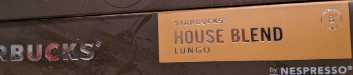 ☕☕☕ Starbucks House Blend 
Lungo