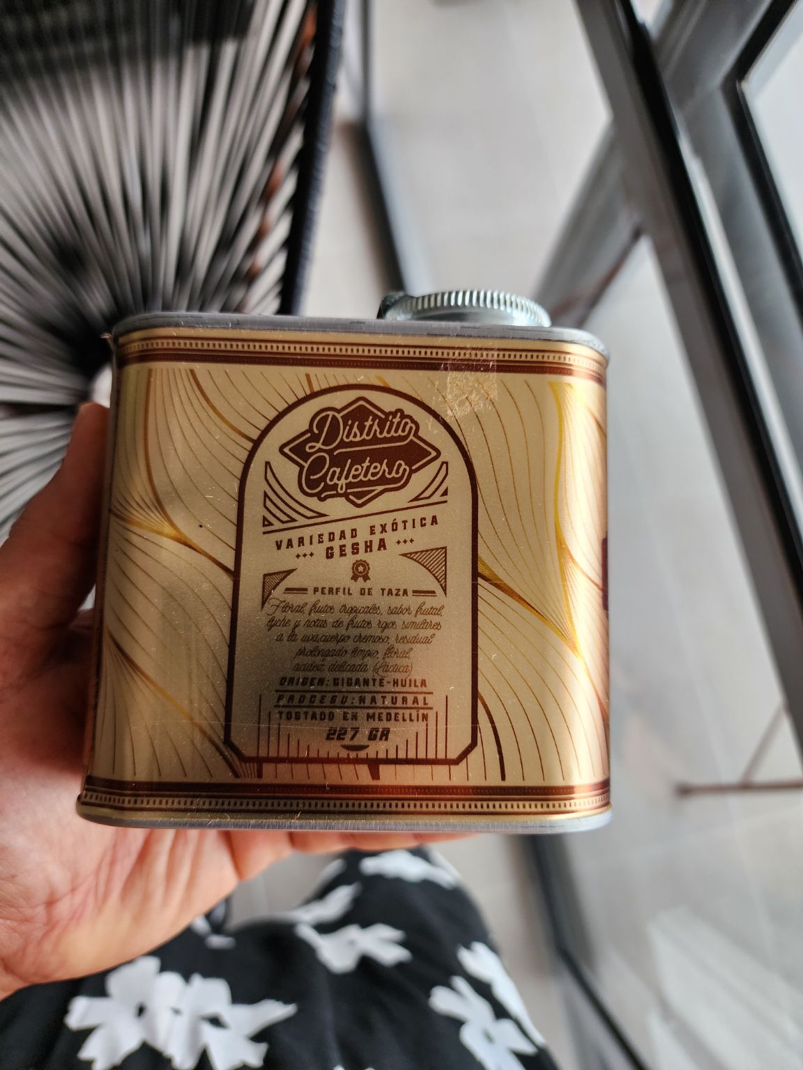 Es un excelente café muy frutal y cremoso.