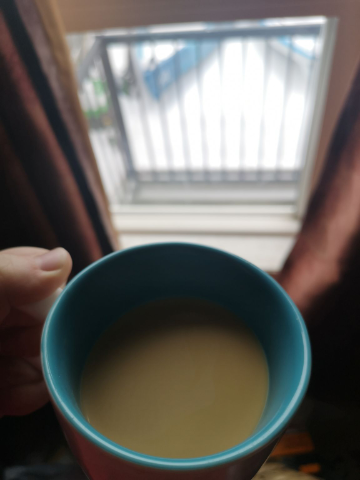 Solid cup, very standard.