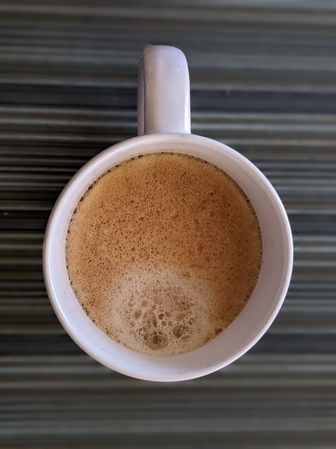 I'm still not sure if this coffee has extra caffeine, but the taste is slowly growing on me.