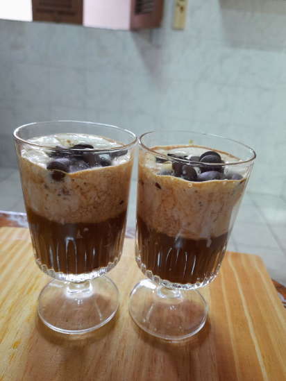Moka feito com Baggio