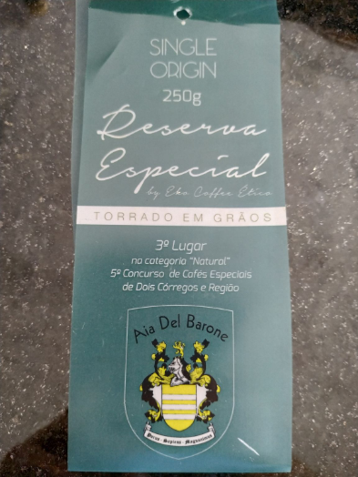 Café diferenciado boa finalização, equilibrado aroma presente.